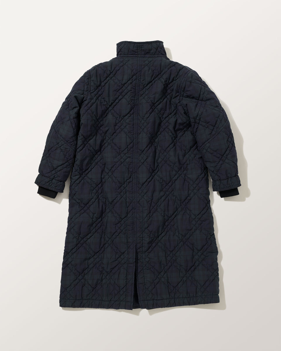 ブラックウォッチキルティングコート ｜Du_Tango（デュ・タンゴ