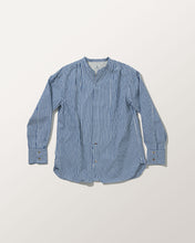 画像をギャラリービューアに読み込む, スタンドカラーストライプシャツ
