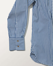 画像をギャラリービューアに読み込む, スタンドカラーストライプシャツ