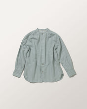 画像をギャラリービューアに読み込む, スタンドカラーストライプシャツ