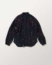 画像をギャラリービューアに読み込む, キャッスルプリントブラウス