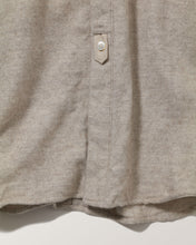 画像をギャラリービューアに読み込む, フランネルノーカラーシャツ