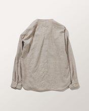 画像をギャラリービューアに読み込む, フランネルノーカラーシャツ