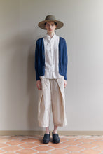 画像をギャラリービューアに読み込む, Vネックリネンカーディガン