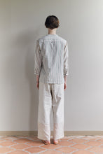 画像をギャラリービューアに読み込む, ストライプパネルシャツ