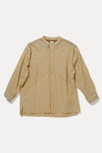 画像をギャラリービューアに読み込む, ストライプパネルシャツ