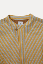 画像をギャラリービューアに読み込む, ストライプパネルシャツ