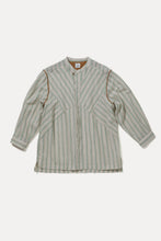 画像をギャラリービューアに読み込む, ストライプパネルシャツ