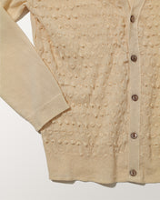 画像をギャラリービューアに読み込む, アイスコットンVネックカーディガン