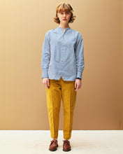 画像をギャラリービューアに読み込む, スタンドカラーストライプシャツ