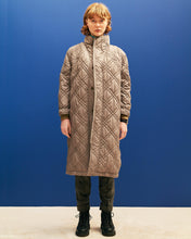 画像をギャラリービューアに読み込む, ポリエステルタフタキルティングコート