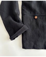 画像をギャラリービューアに読み込む, ウールリネンシェフジャケット