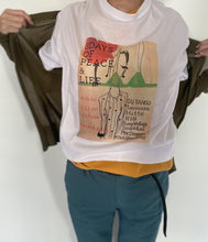 画像をギャラリービューアに読み込む, PEACEFUL TEE