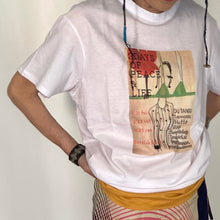 画像をギャラリービューアに読み込む, PEACEFUL TEE