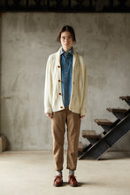 画像をギャラリービューアに読み込む, ショールカラーアランカーデ