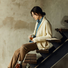 画像をギャラリービューアに読み込む, ショールカラーアランカーデ