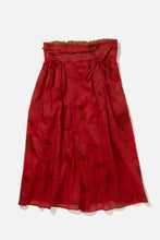 画像をギャラリービューアに読み込む, バードプリントスカート