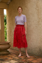 画像をギャラリービューアに読み込む, バードプリントスカート