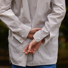 画像をギャラリービューアに読み込む, スタンドカラーワークシャツ