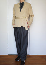 画像をギャラリービューアに読み込む, ショールカラーニットカーデ