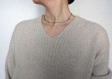 画像をギャラリービューアに読み込む, Vネックニット