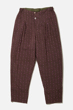 画像をギャラリービューアに読み込む, ドッグプリントテーパードパンツ