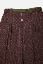 画像をギャラリービューアに読み込む, ドッグプリントテーパードパンツ