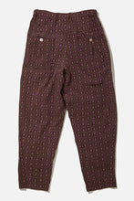 画像をギャラリービューアに読み込む, ドッグプリントテーパードパンツ