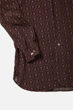 画像をギャラリービューアに読み込む, ドッグプリントワイドカラーシャツ