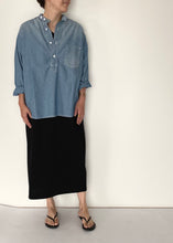 画像をギャラリービューアに読み込む, スタンドカラーワークシャツ