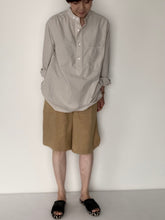 画像をギャラリービューアに読み込む, スタンドカラーワークシャツ