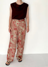 画像をギャラリービューアに読み込む, プリントラップワイドパンツ