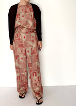 画像をギャラリービューアに読み込む, プリントラップワイドパンツ