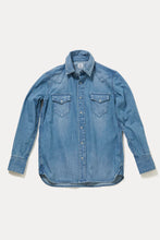 画像をギャラリービューアに読み込む, デニムウエスタンシャツ