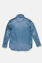 画像をギャラリービューアに読み込む, デニムウエスタンシャツ