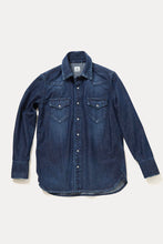 画像をギャラリービューアに読み込む, デニムウエスタンシャツ