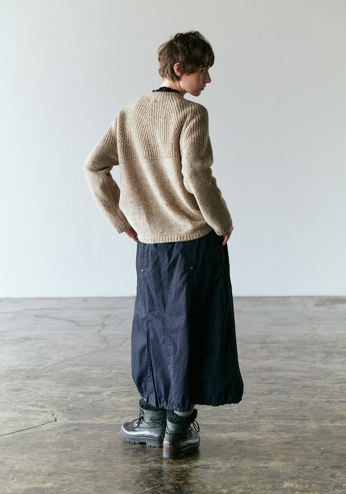 ネックシャーリングシャツ