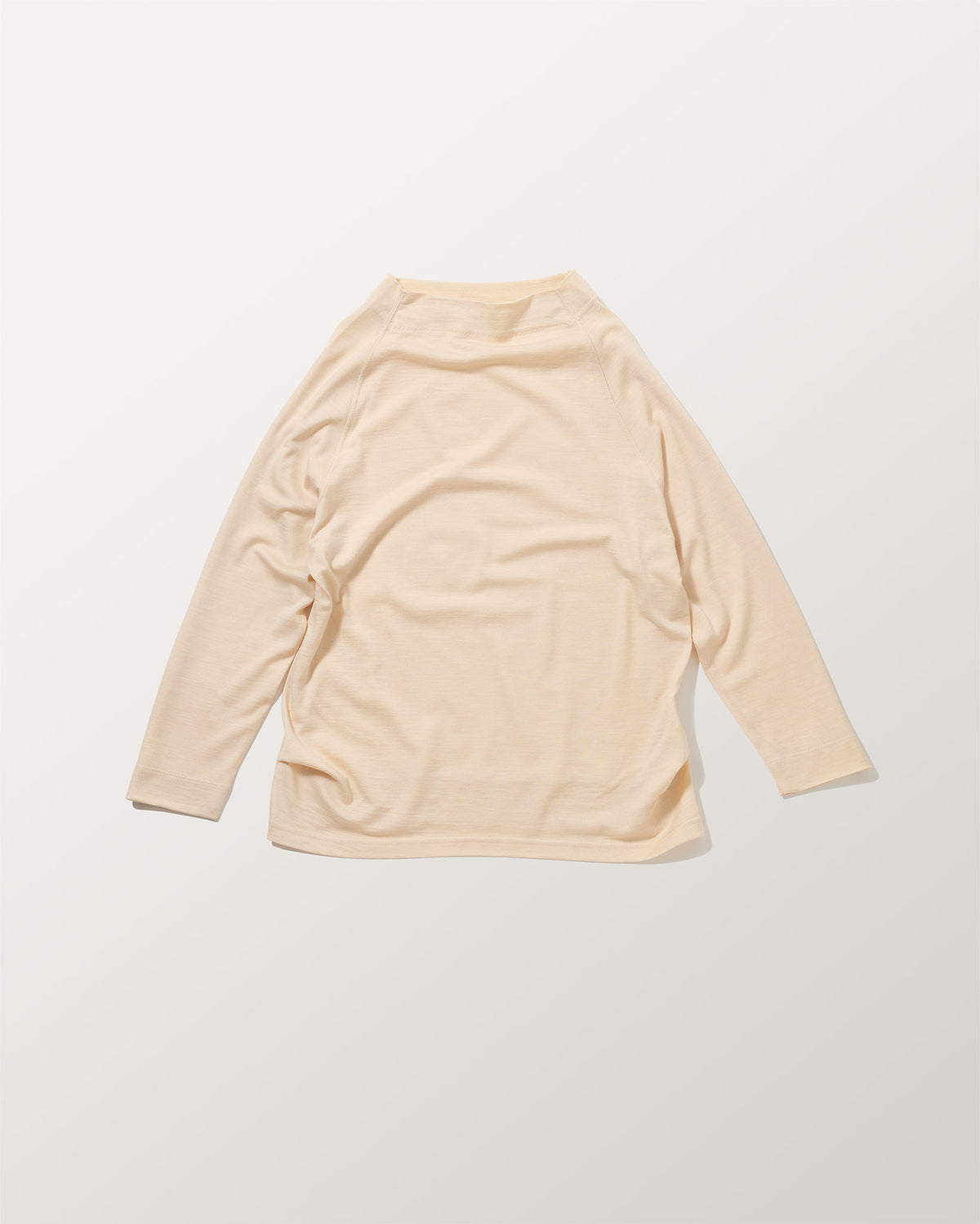 ウール天竺ラグランTEE