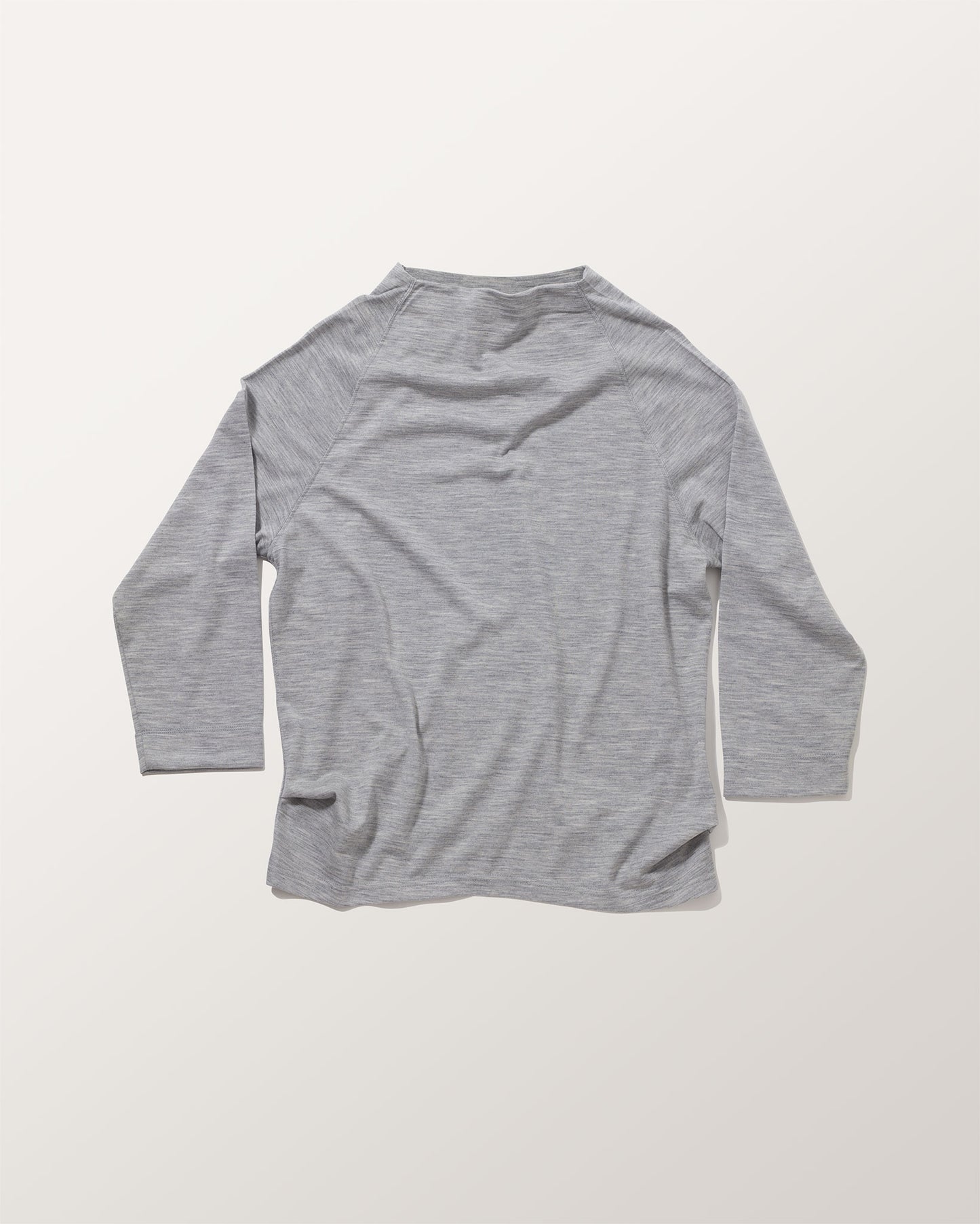 ウール天竺ラグランTEE