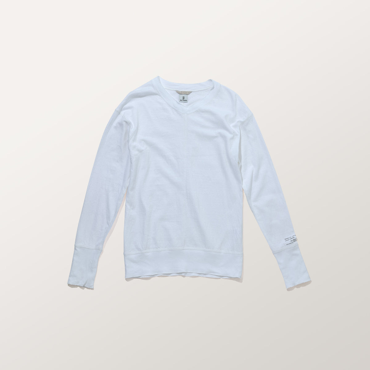VネックロングスリーブTEE