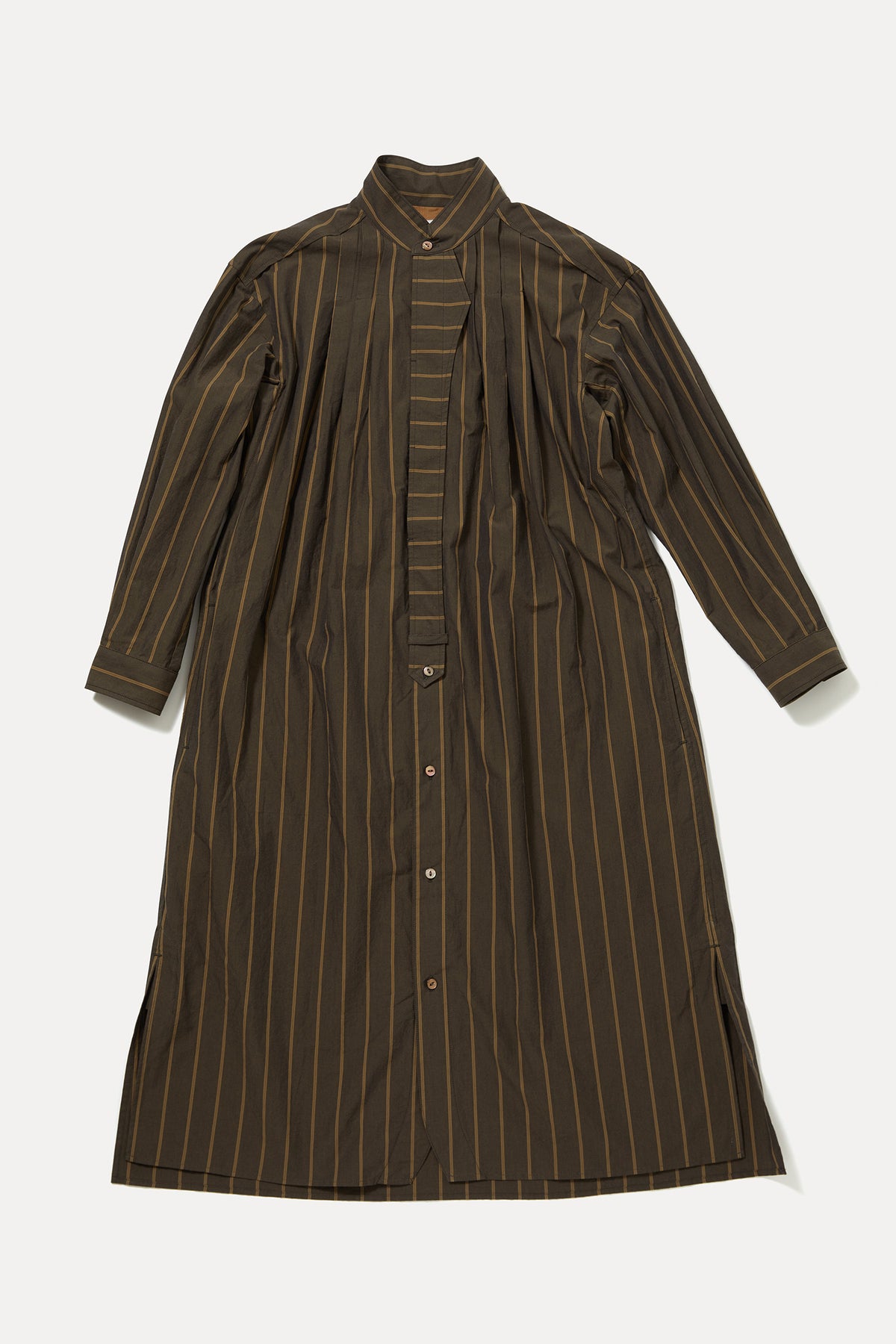 ロングシャツワンピース