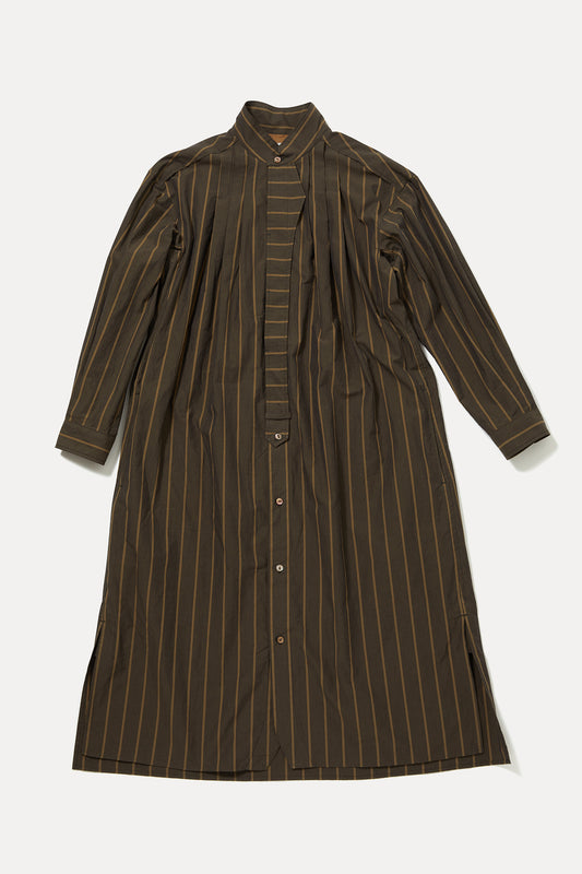 ロングシャツワンピース
