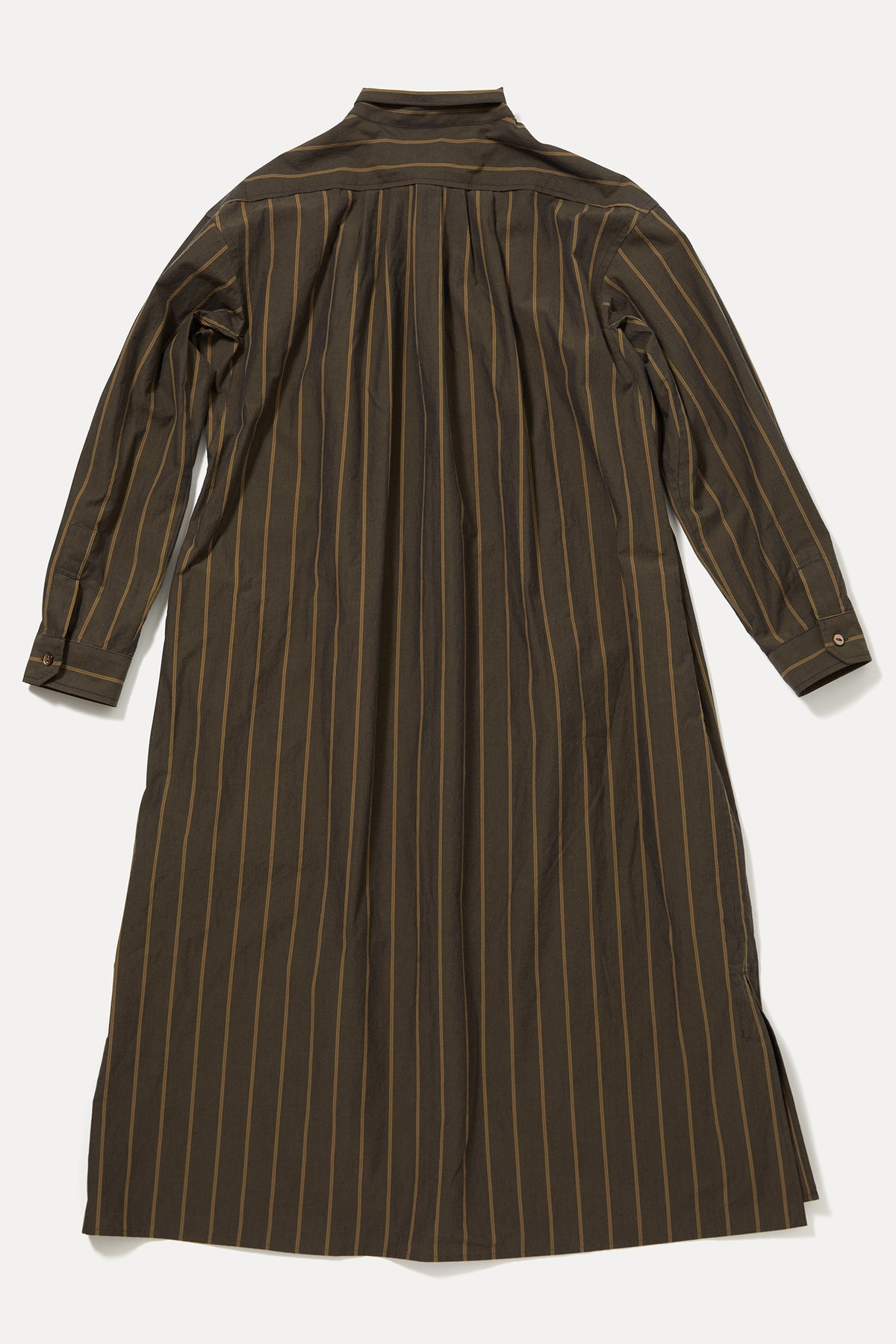 ロングシャツワンピース
