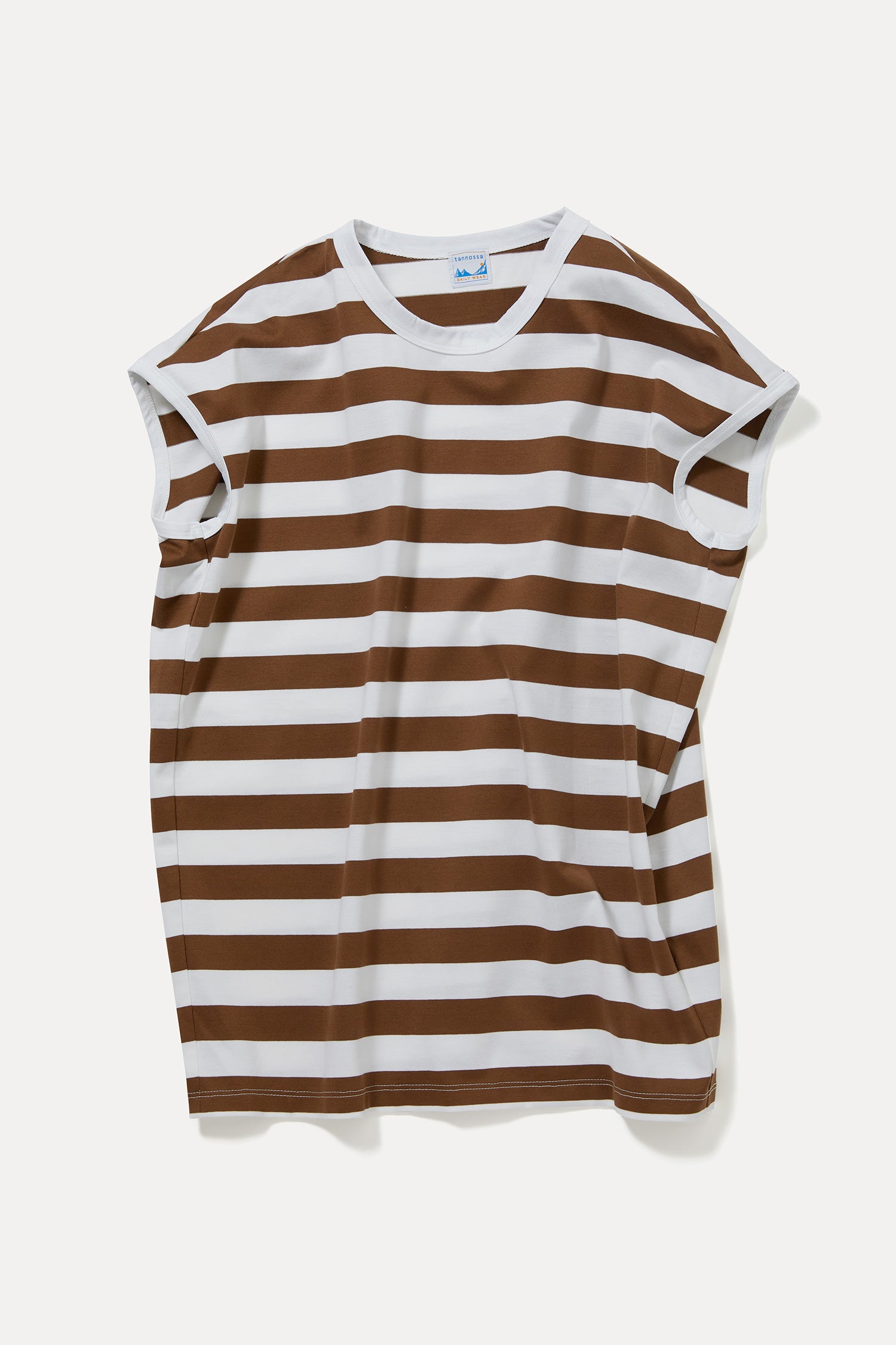 ボーダーフレンチスリーブトップ ｜Du_Tango（デュ・タンゴ）公式通販