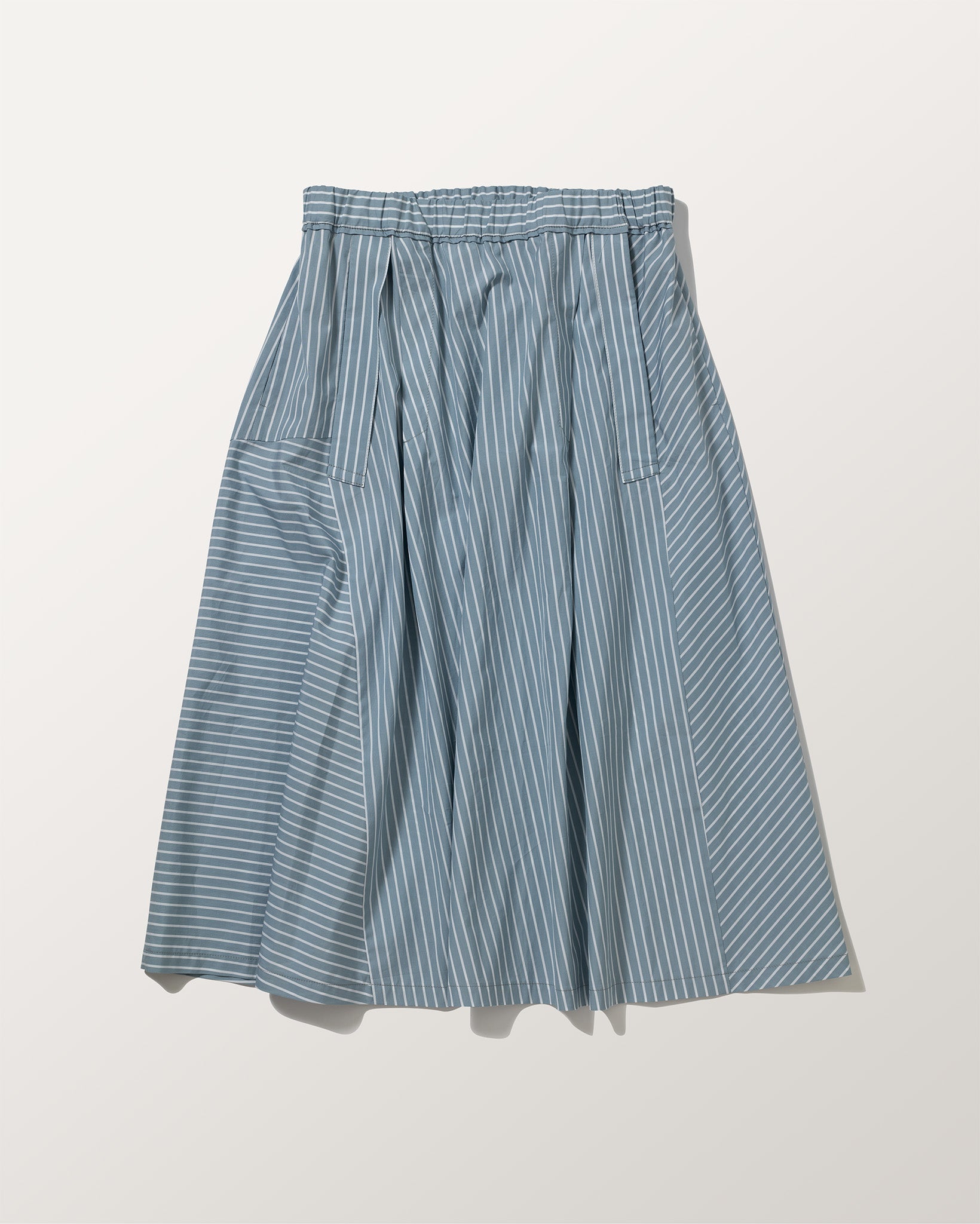 デュタンゴ　パネルストライプスカート パネルストライプスカート NAVY (DU TANGO) – ambiente