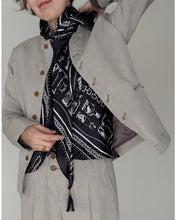 画像をギャラリービューアに読み込む, ウールリネンシェフジャケット
