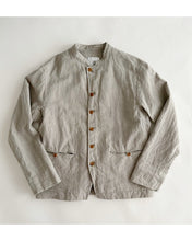画像をギャラリービューアに読み込む, ウールリネンシェフジャケット
