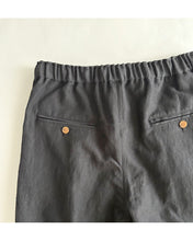 画像をギャラリービューアに読み込む, ウールリネンドロストリングパンツ
