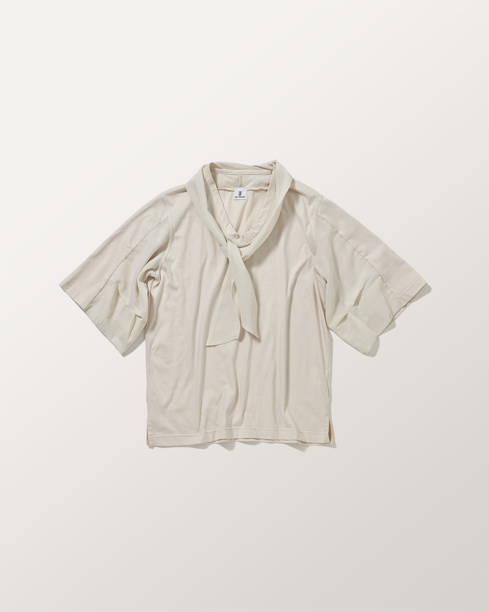 LE PHIL　シアーボイルコンビブラウス LE PHILE ルフィル シアートップス 2024 LE PHIL ルフィル