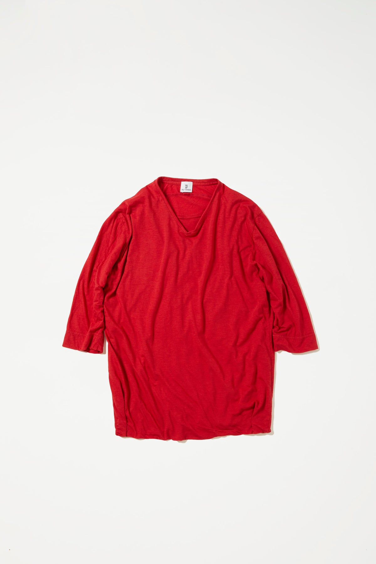 コットンカシミヤTEE